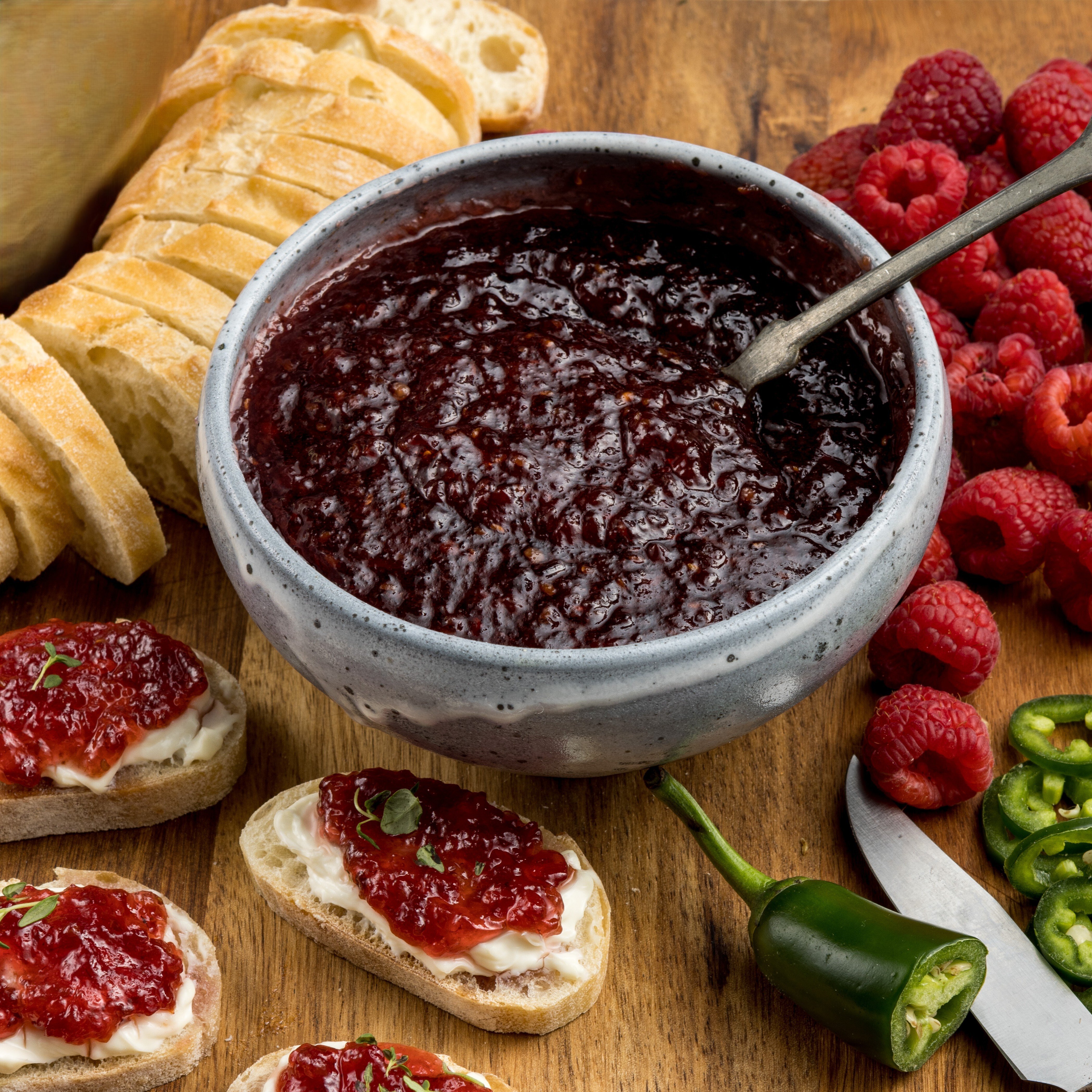Red Raspberry Jalapeno Jam-03